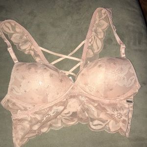 Padded push up star bralette